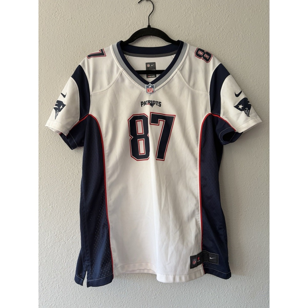 Nike New England Patriots Rob Gronkowski Jersey Womens XL NFL Football #87